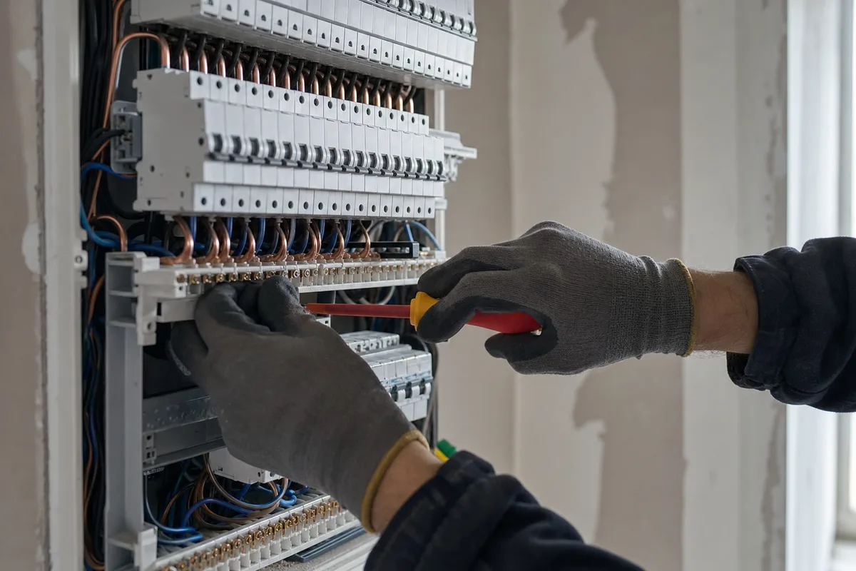 Rénovation électrique et mise aux normes à Lorient (56)